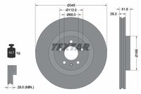 TEXTAR Remschijf (92160205)