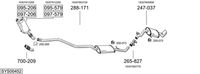 BOSAL Uitlaatsysteem (SYS00452)