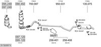 BOSAL Uitlaatsysteem (SYS00974)