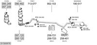 BOSAL Uitlaatsysteem (SYS00976)