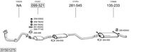 BOSAL Uitlaatsysteem (SYS01275)