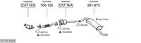 BOSAL Uitlaatsysteem (SYS01645)