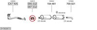 BOSAL Uitlaatsysteem (SYS02673)