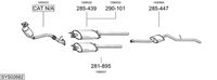 BOSAL Uitlaatsysteem (SYS02682)