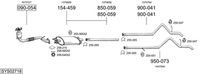 BOSAL Uitlaatsysteem (SYS02718)