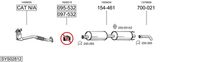 BOSAL Uitlaatsysteem (SYS02812)