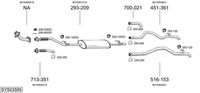 BOSAL Uitlaatsysteem (SYS03595)