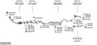 BOSAL Uitlaatsysteem (SYS03780)