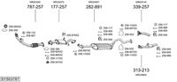 BOSAL Uitlaatsysteem (SYS03787)