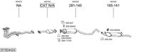 BOSAL Uitlaatsysteem (SYS04424)