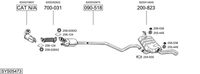 BOSAL Uitlaatsysteem (SYS05473)