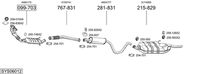 BOSAL Uitlaatsysteem (SYS06012)