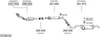 BOSAL Uitlaatsysteem (SYS06124)