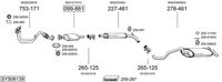 BOSAL Uitlaatsysteem (SYS06139)