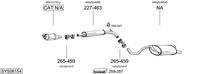 BOSAL Uitlaatsysteem (SYS06154)