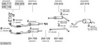 BOSAL Uitlaatsysteem (SYS06276)