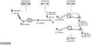 BOSAL Uitlaatsysteem (SYS06306)