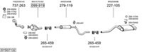 BOSAL Uitlaatsysteem (SYS07132)