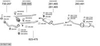 BOSAL Uitlaatsysteem (SYS07190)