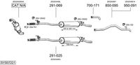 BOSAL Uitlaatsysteem (SYS07221)