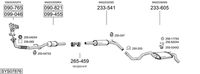 BOSAL Uitlaatsysteem (SYS07876)