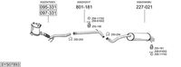 BOSAL Uitlaatsysteem (SYS07893)