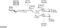 BOSAL Uitlaatsysteem (SYS07897)