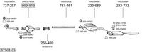 BOSAL Uitlaatsysteem (SYS08103)