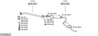 BOSAL Uitlaatsysteem (SYS08533)