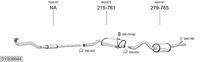 BOSAL Uitlaatsysteem (SYS08944)