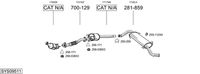 BOSAL Uitlaatsysteem (SYS09511)