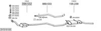 BOSAL Uitlaatsysteem (SYS10105)