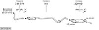 BOSAL Uitlaatsysteem (SYS10516)