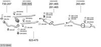 BOSAL Uitlaatsysteem (SYS10846)