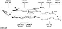 BOSAL Uitlaatsysteem (SYS11325)