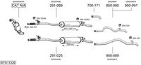 BOSAL Uitlaatsysteem (SYS11326)