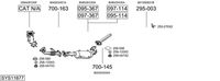 BOSAL Uitlaatsysteem (SYS11877)