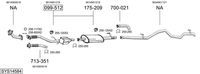 BOSAL Uitlaatsysteem (SYS14584)