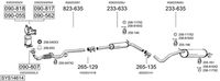 BOSAL Uitlaatsysteem (SYS14614)