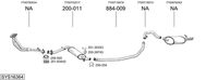 BOSAL Uitlaatsysteem (SYS16364)