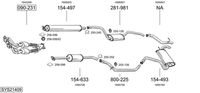 BOSAL Uitlaatsysteem (SYS21409)