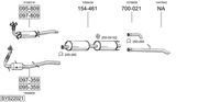 BOSAL Uitlaatsysteem (SYS22021)