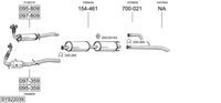 BOSAL Uitlaatsysteem (SYS22039)