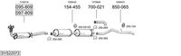 BOSAL Uitlaatsysteem (SYS22072)