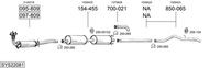 BOSAL Uitlaatsysteem (SYS22081)