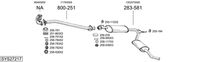 BOSAL Uitlaatsysteem (SYS27217)