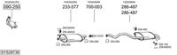 BOSAL Uitlaatsysteem (SYS28736)