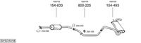 BOSAL Uitlaatsysteem (SYS31018)