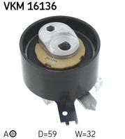 SKF Spanrol, distributieriem (VKM 16136)