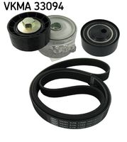 SKF Poly V-riem set (VKMA 33094)